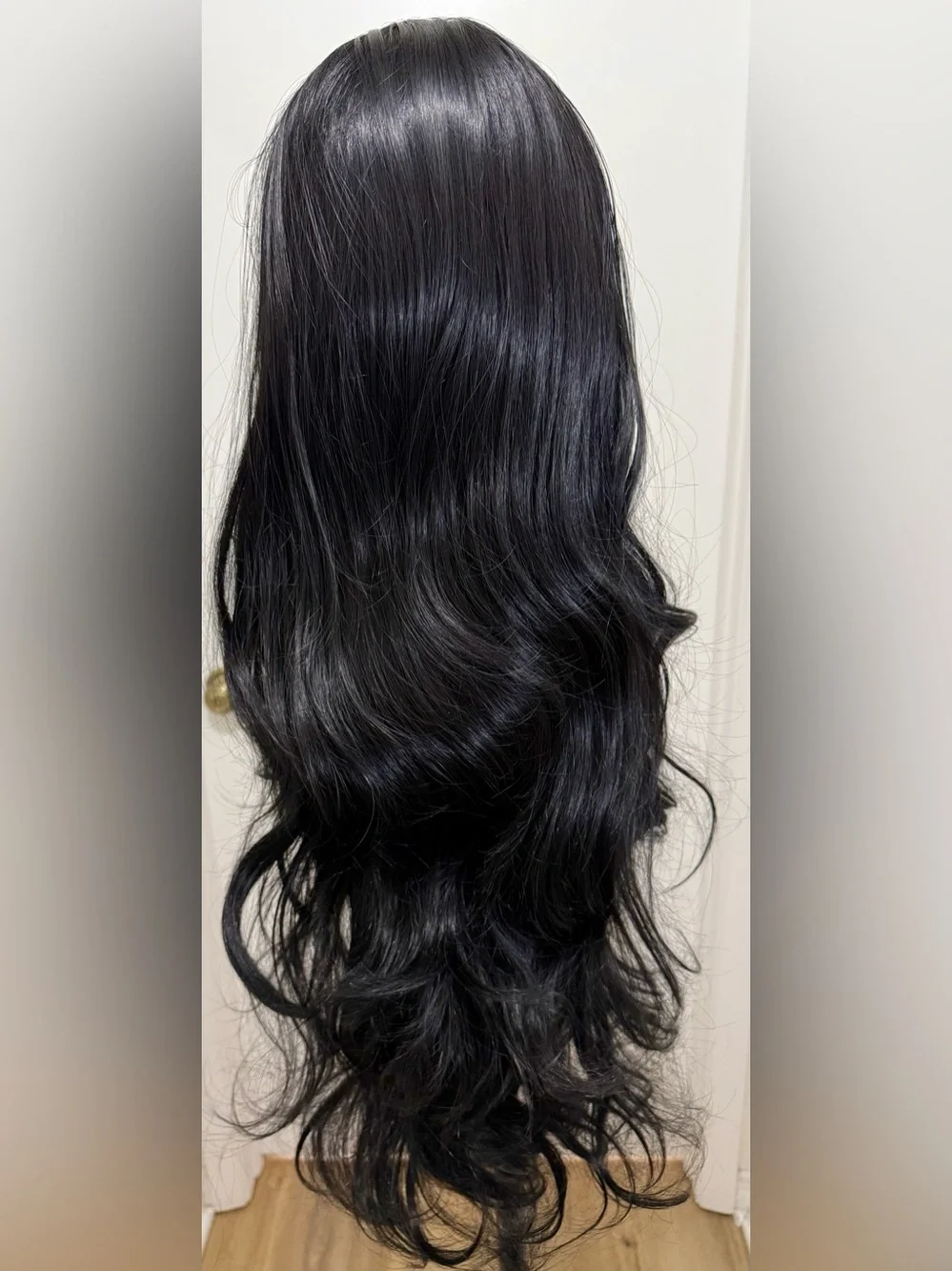 HAIR, 30” Long Layers, Lace Front, Jet Black